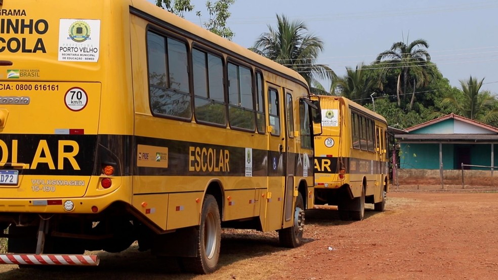 Volta às aulas: frota do transporte terrestre conta com 135 veículos para  atender 5 mil alunos em Porto Velho | Rondônia | G1